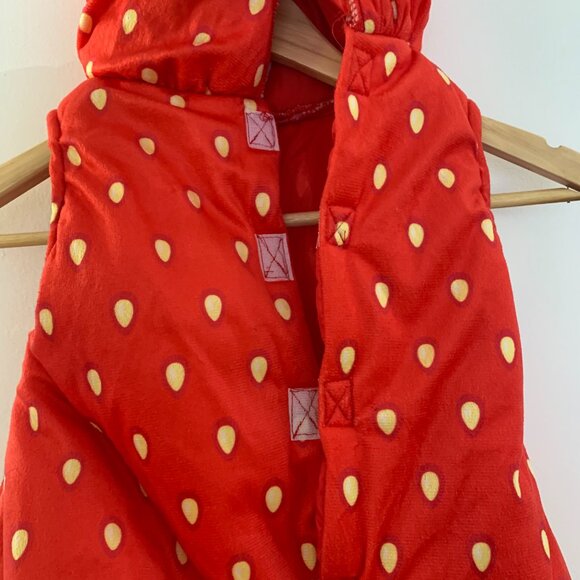 STRAWBERRY COSTUME FOR TODDLER - Picture 3 of 4